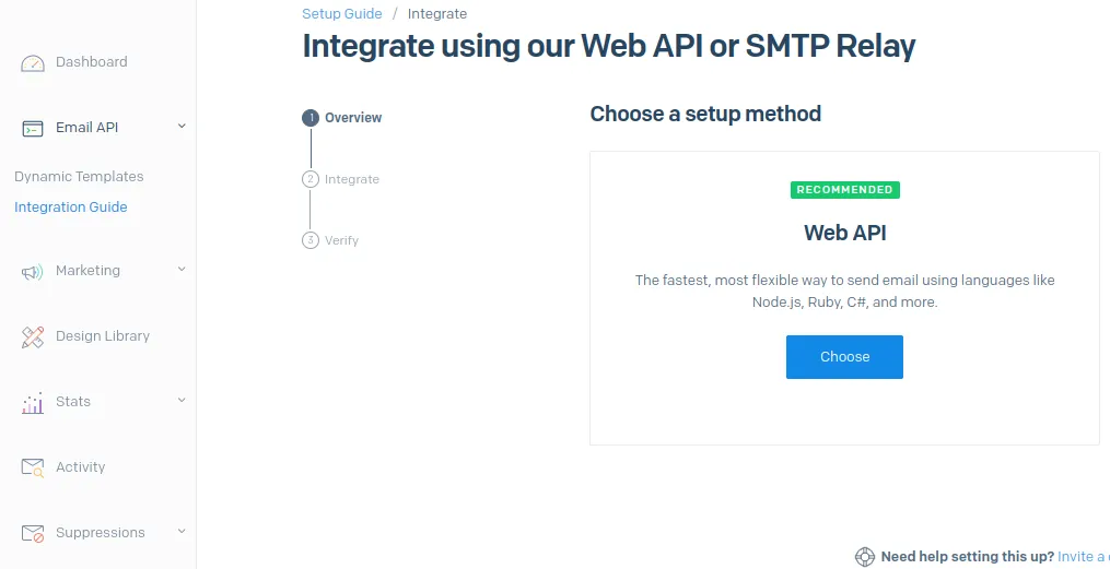 Step 12: Email API